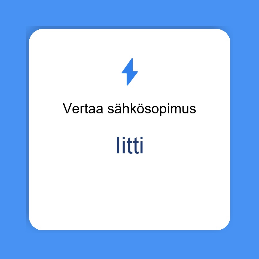 sähkösopimus Iitti