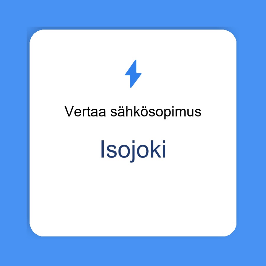 sähkösopimus Isojoki