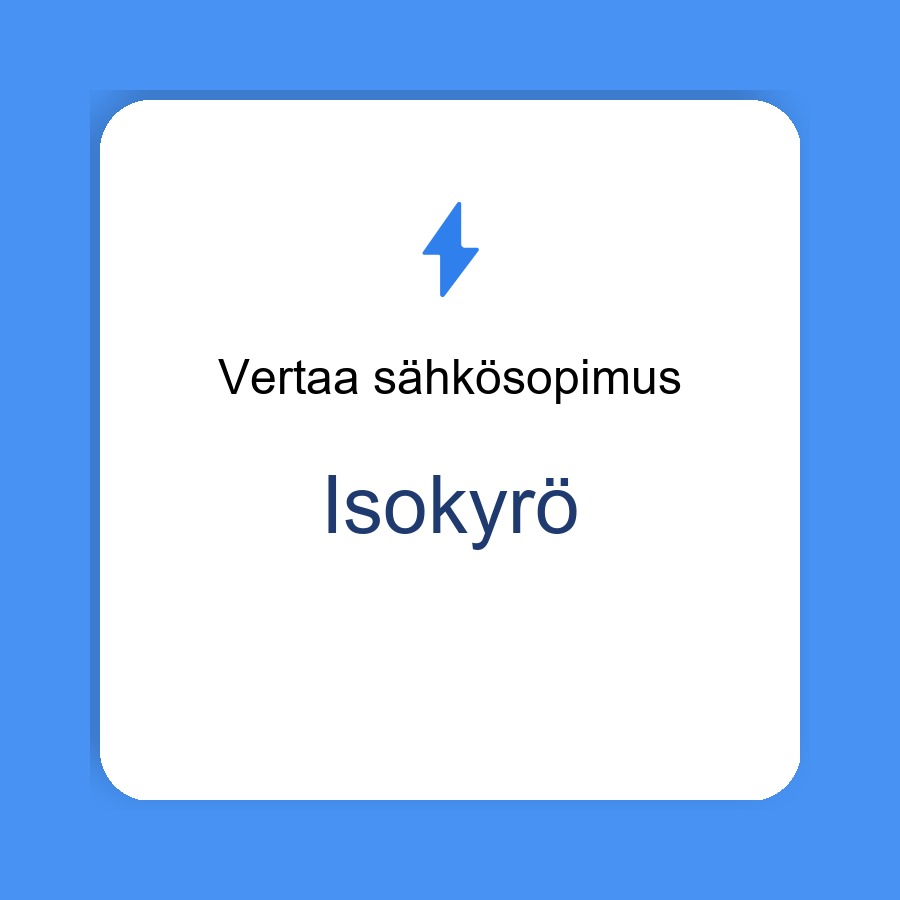 sähkösopimus Isokyrö