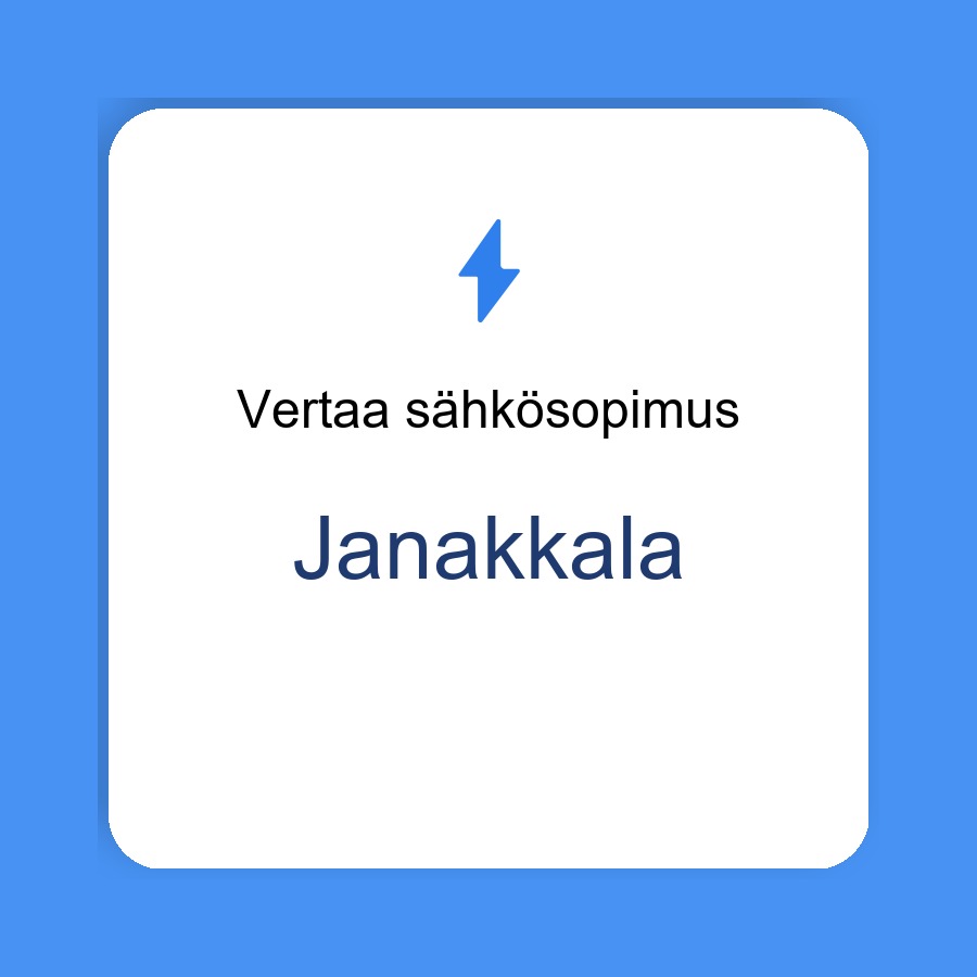 sähkösopimus Janakkala