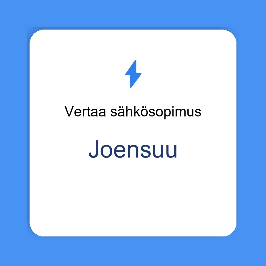 sähkösopimus Joensuu