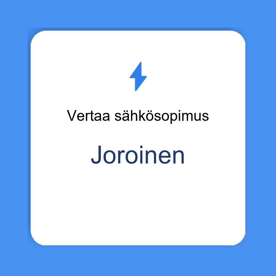 sähkösopimus Joroinen