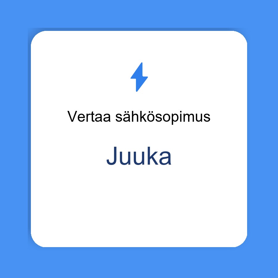 sähkösopimus Juuka
