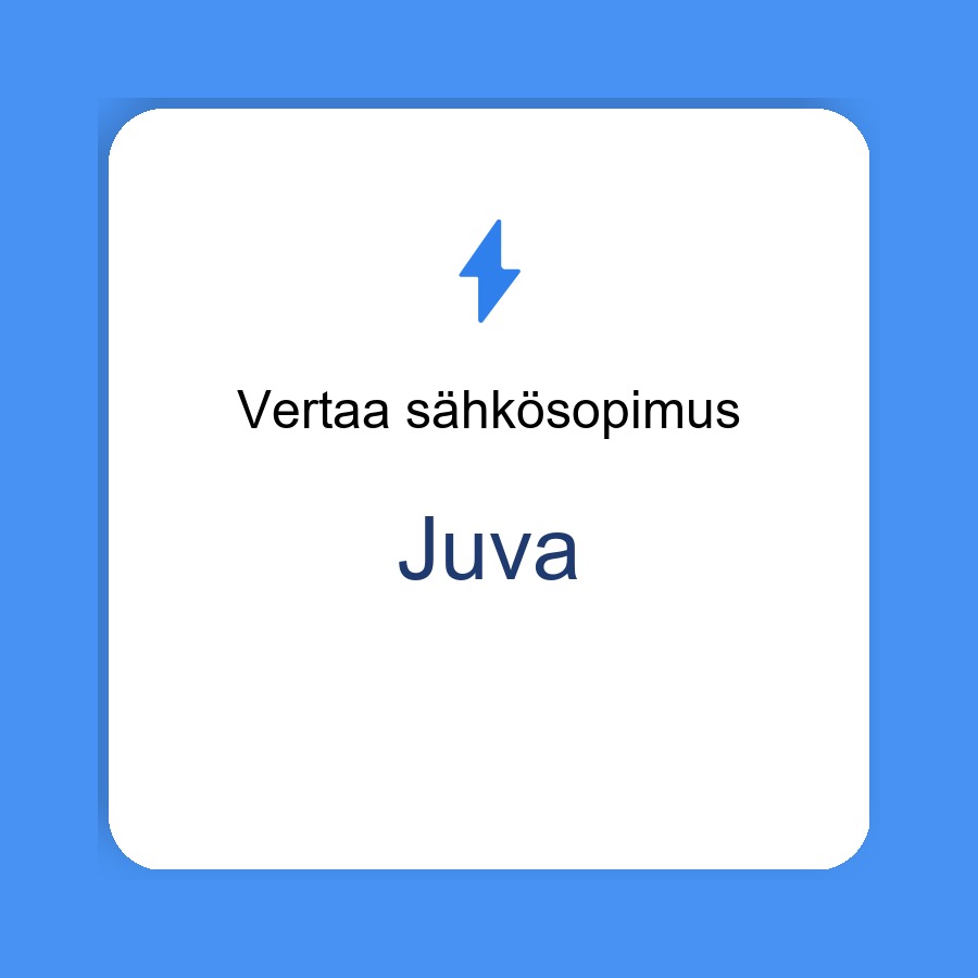 sähkösopimus Juva