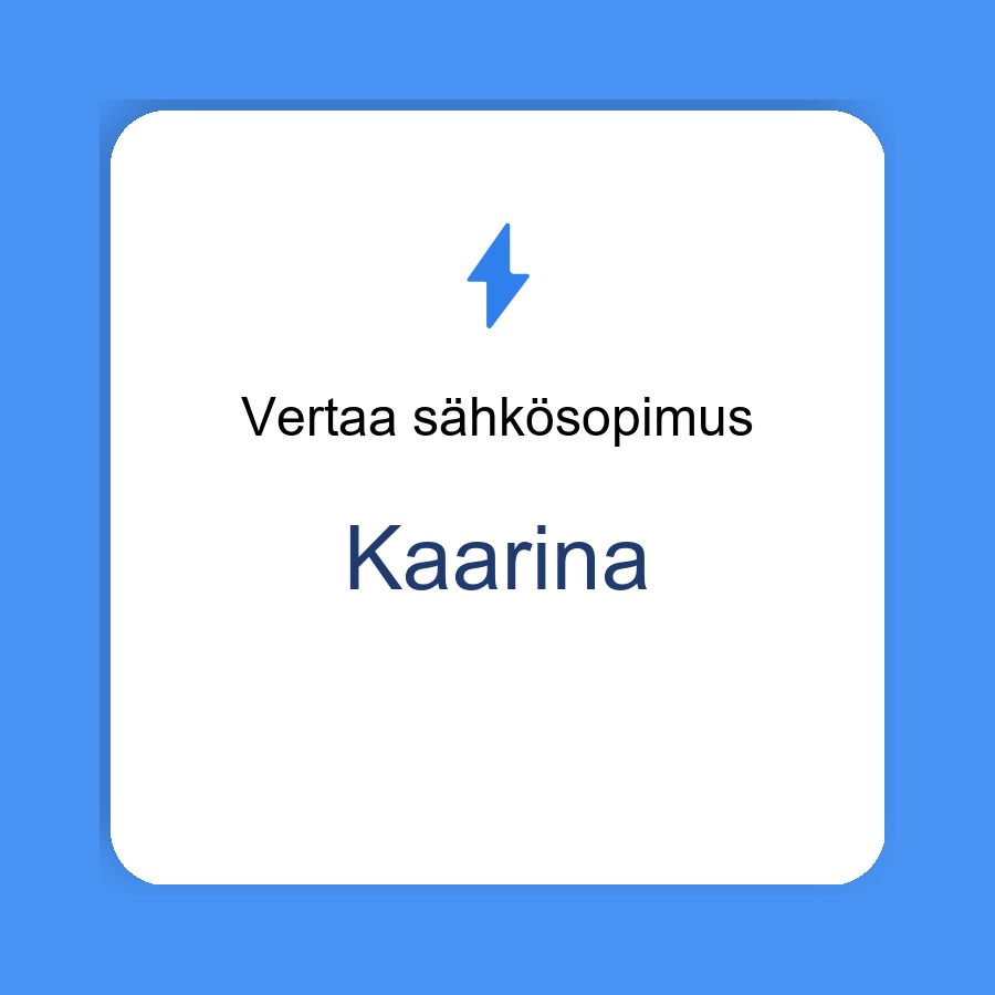 sähkösopimus Kaarina
