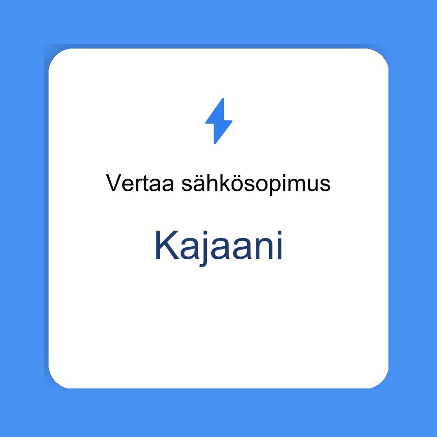 sähkösopimus Kajaani