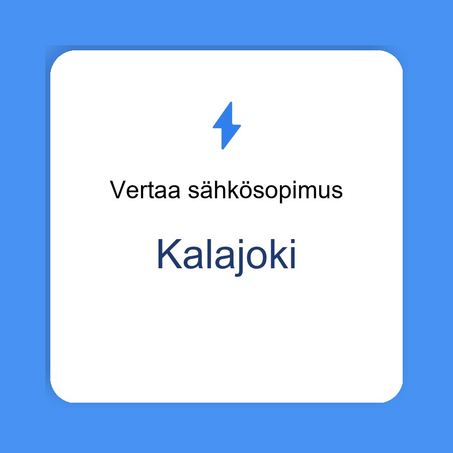 sähkösopimus Kalajoki