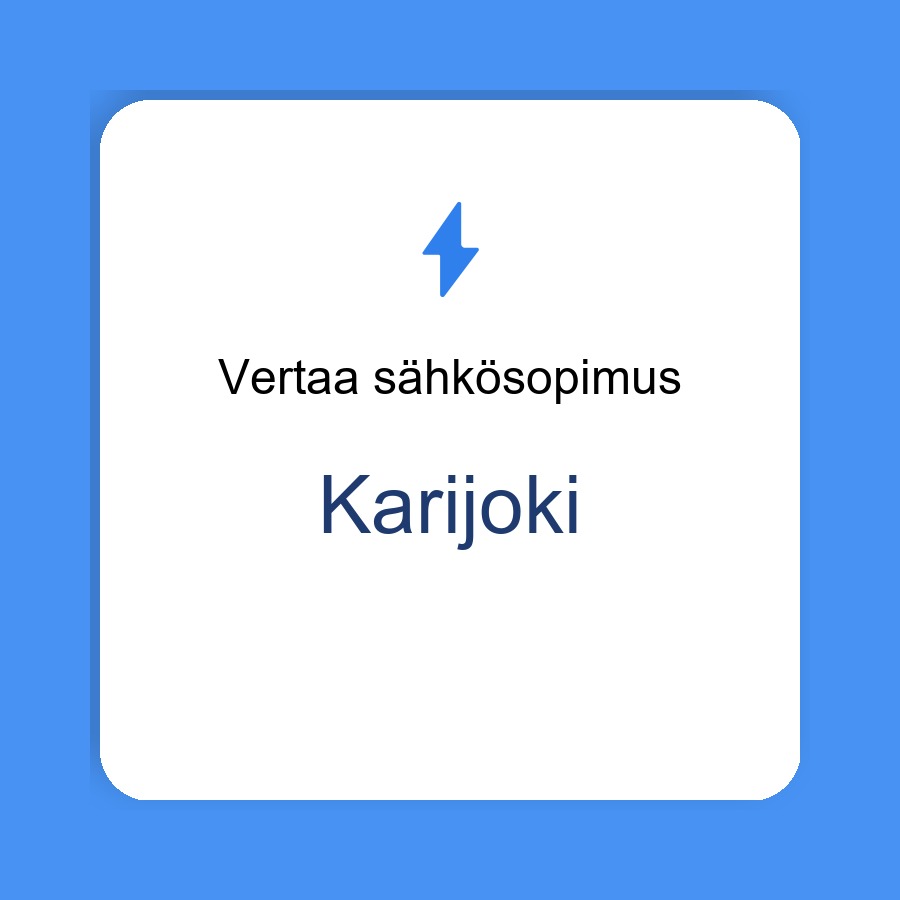 sähkösopimus Karijoki