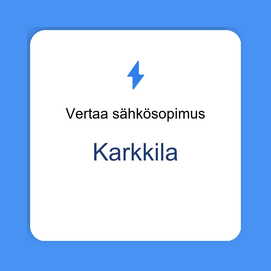 sähkösopimus Karkkila