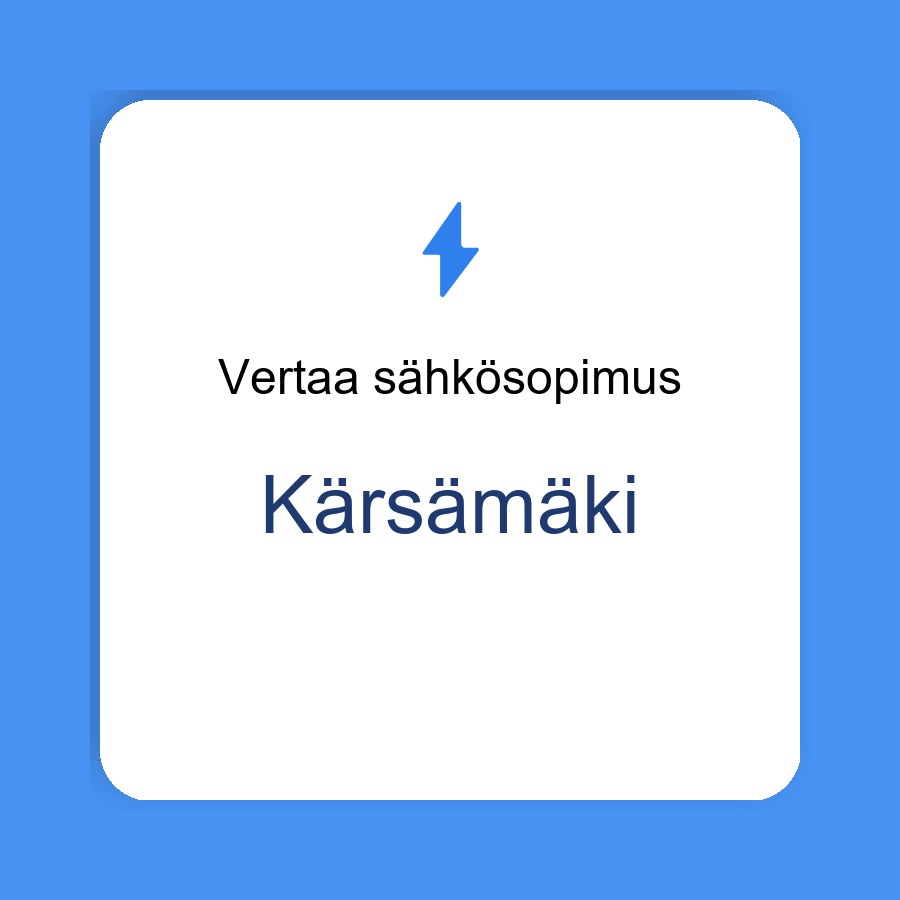 sähkösopimus Kärsämäki