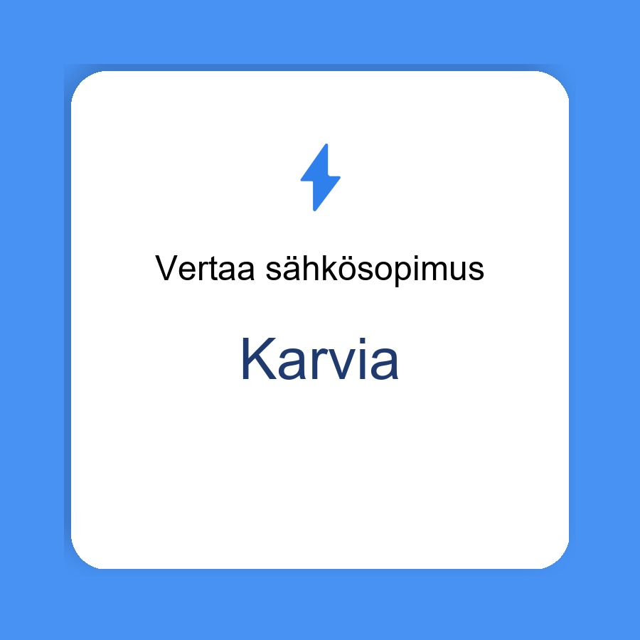sähkösopimus Karvia