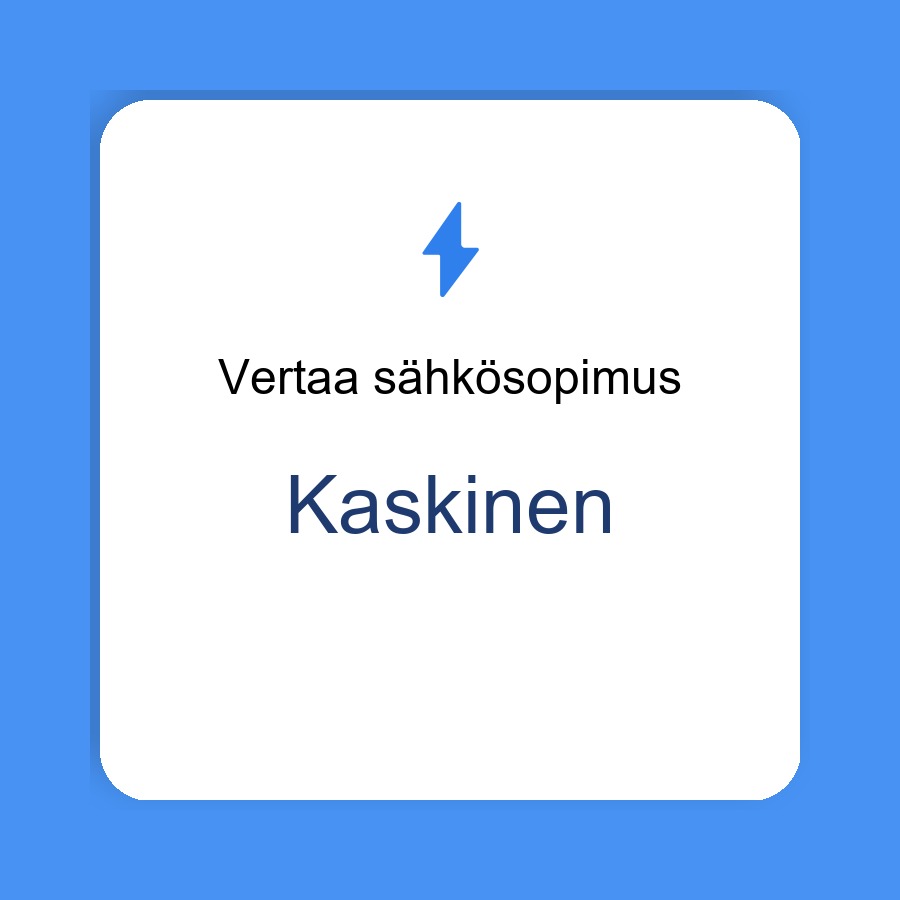 sähkösopimus Kaskinen