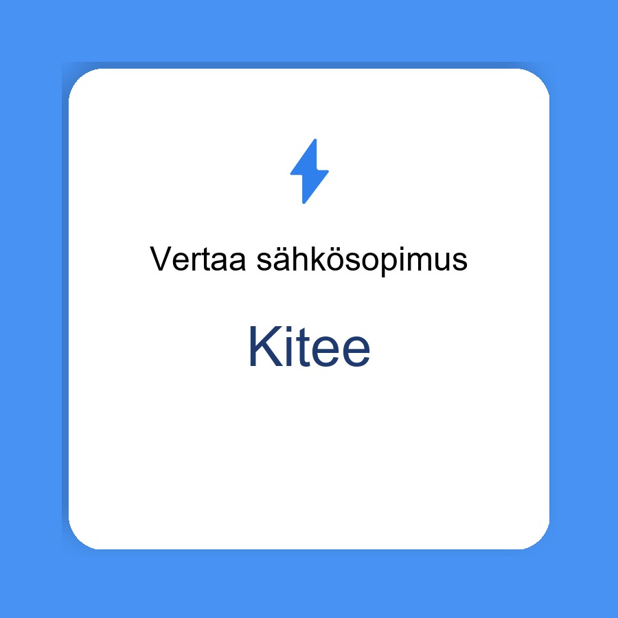 sähkösopimus Kitee