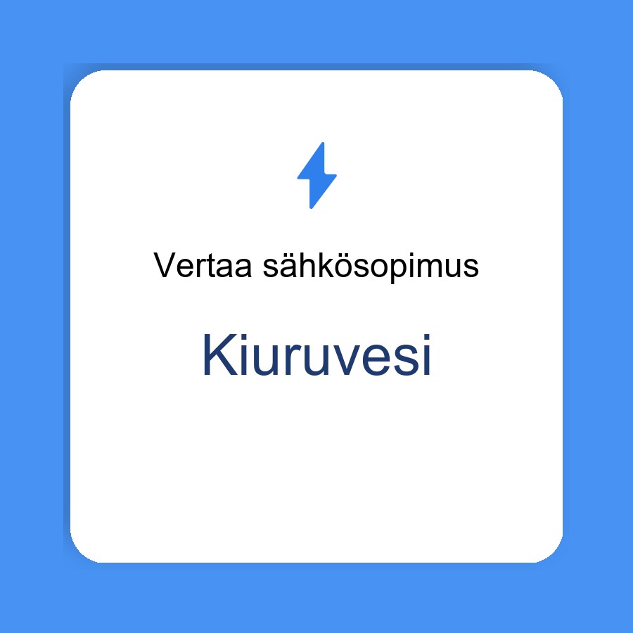 sähkösopimus Kiuruvesi