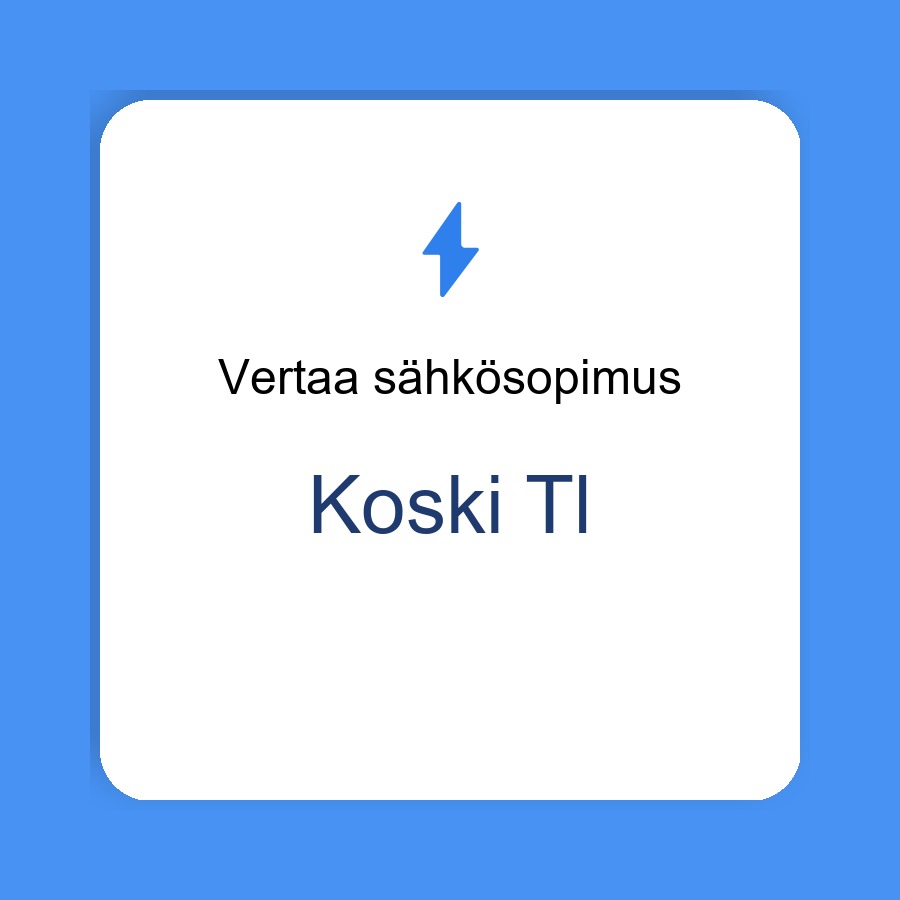 sähkösopimus Koski Tl