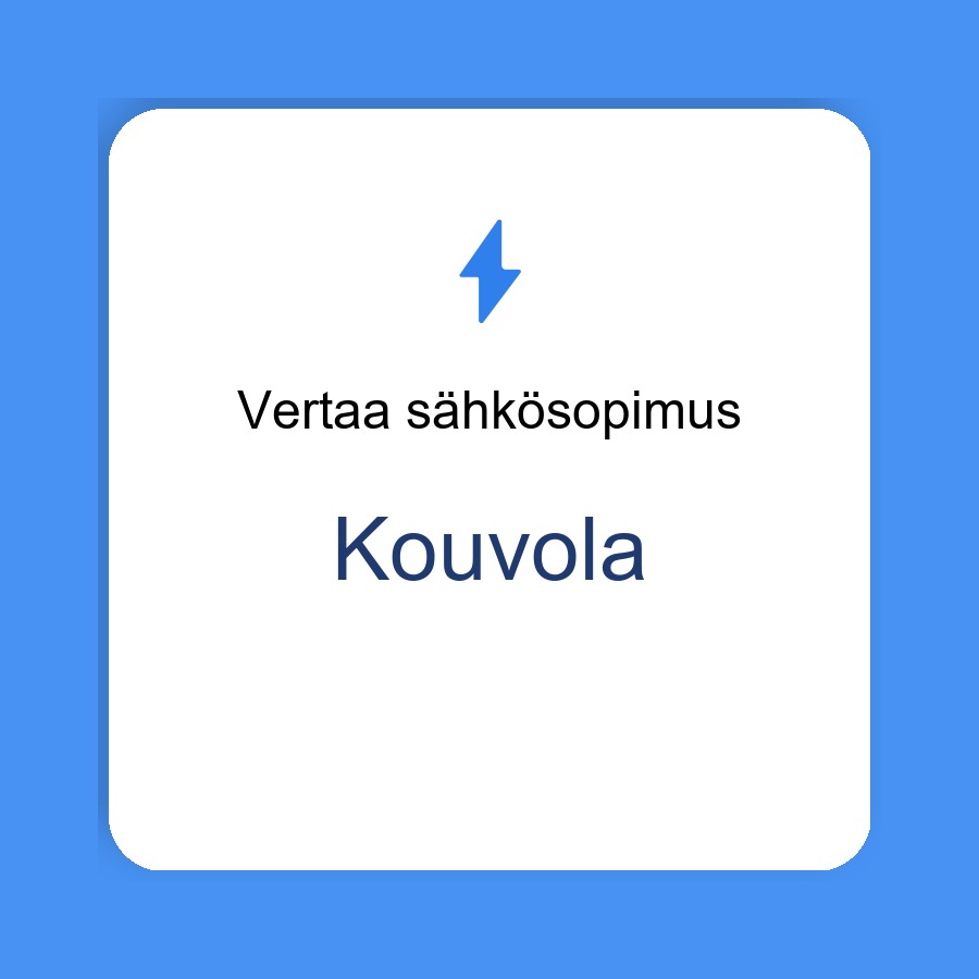 sähkösopimus Kouvola