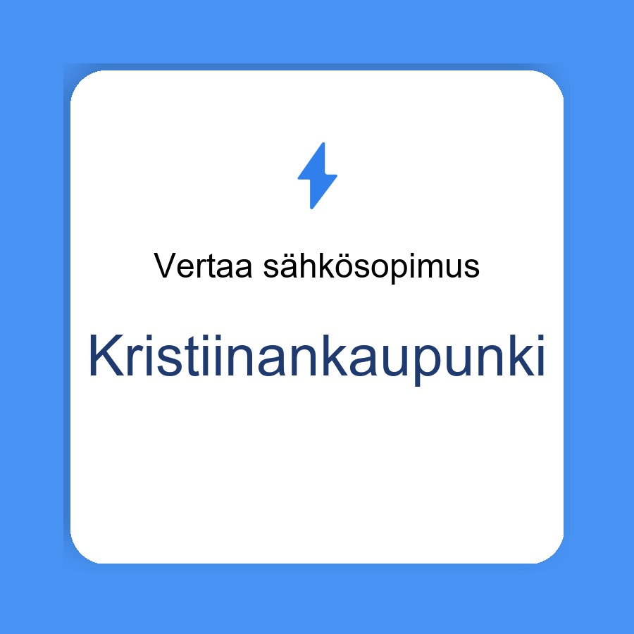 sähkösopimus Kristiinankaupunki