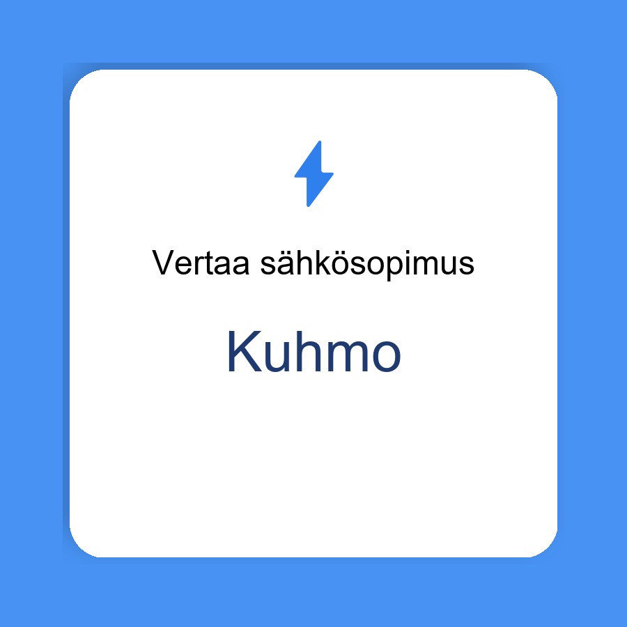 sähkösopimus Kuhmo