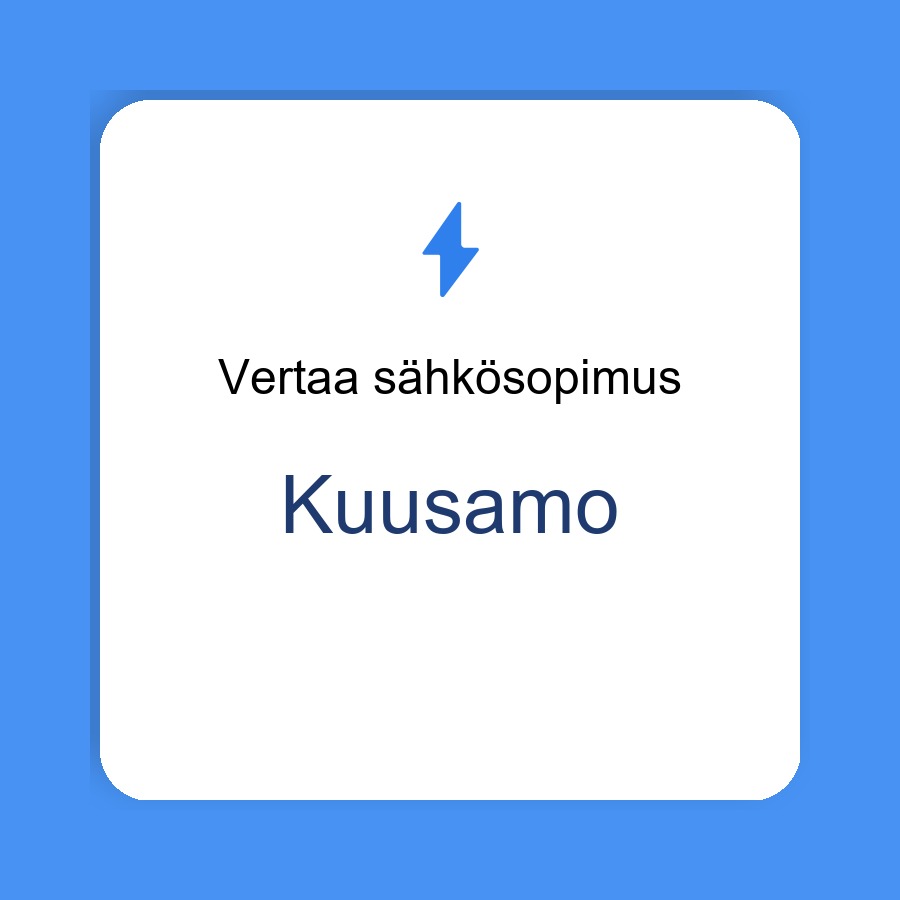 sähkösopimus Kuusamo