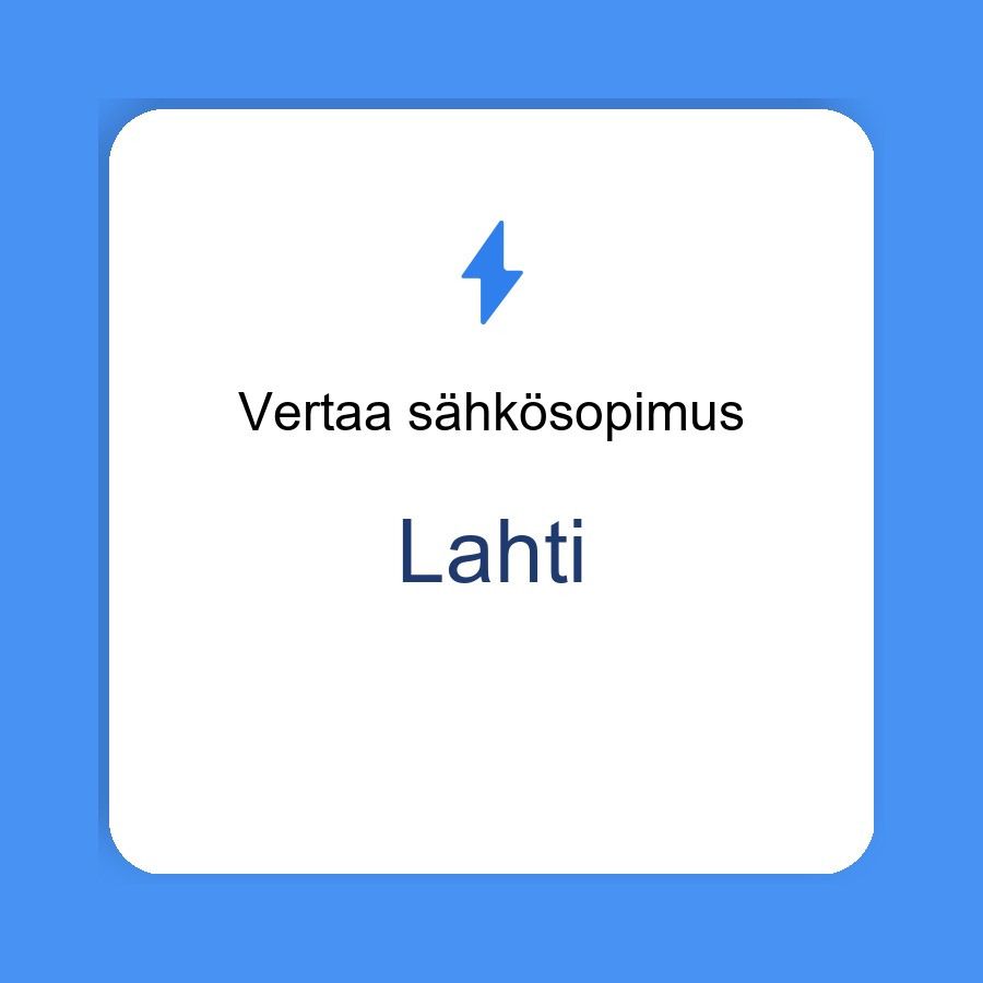 sähkösopimus Lahti