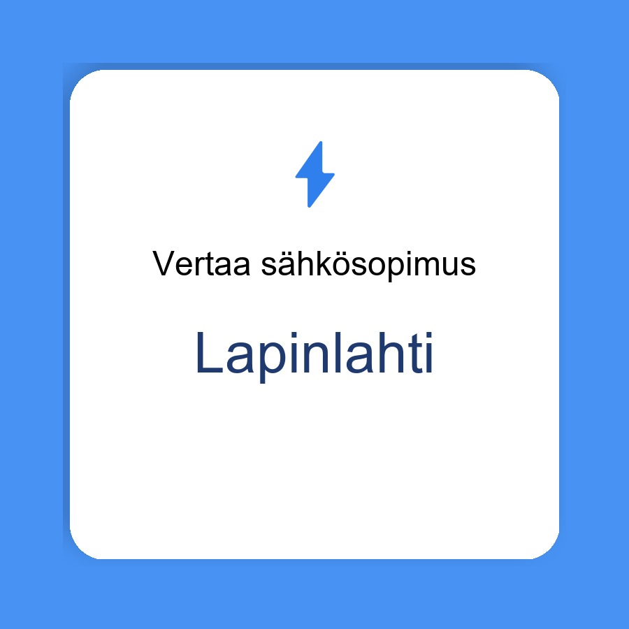 sähkösopimus Lapinlahti