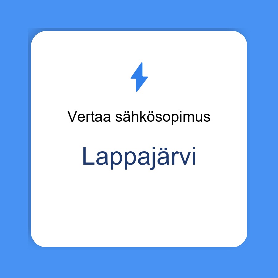 sähkösopimus Lappajärvi