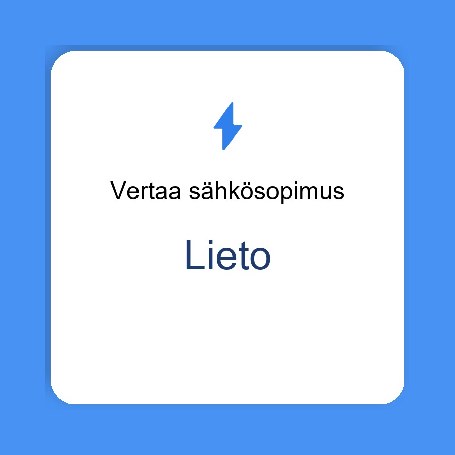 sähkösopimus Lieto