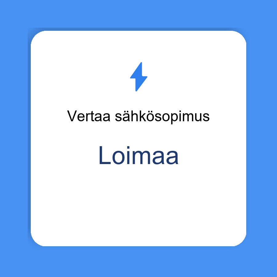 sähkösopimus Loimaa