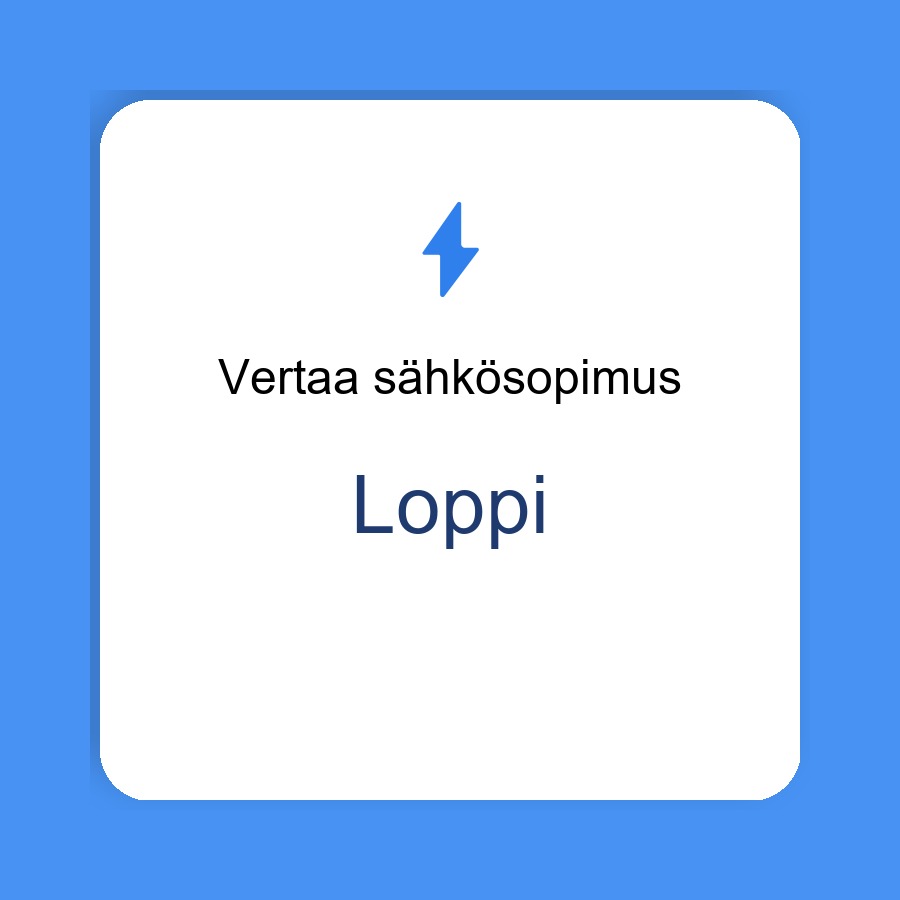 sähkösopimus Loppi