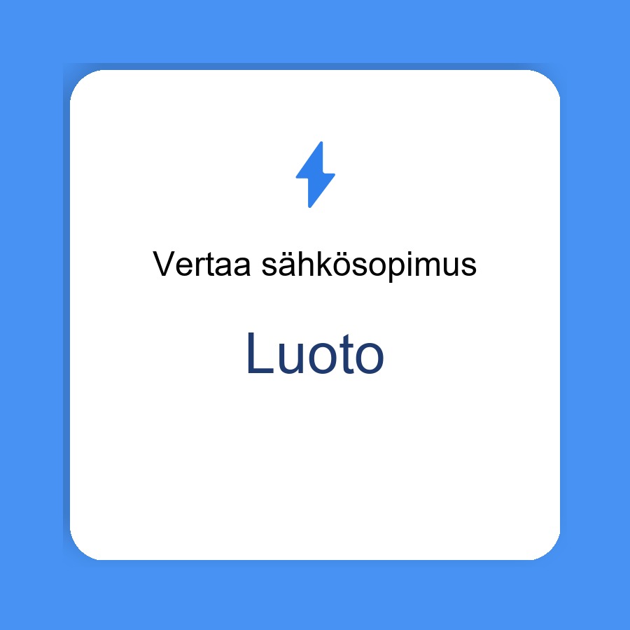 sähkösopimus Luoto