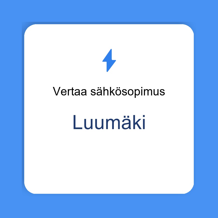 sähkösopimus Luumäki