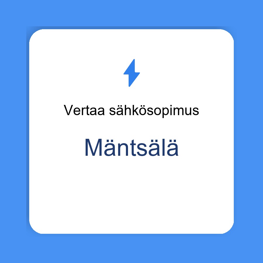 sähkösopimus Mäntsälä
