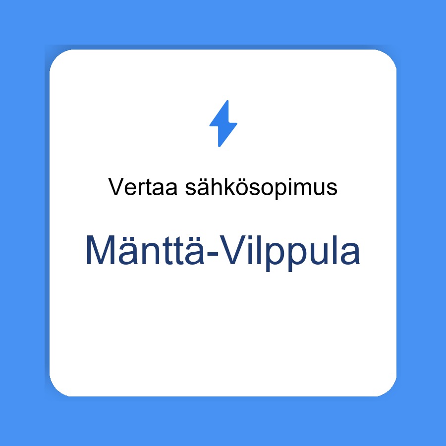 sähkösopimus Mänttä-Vilppula