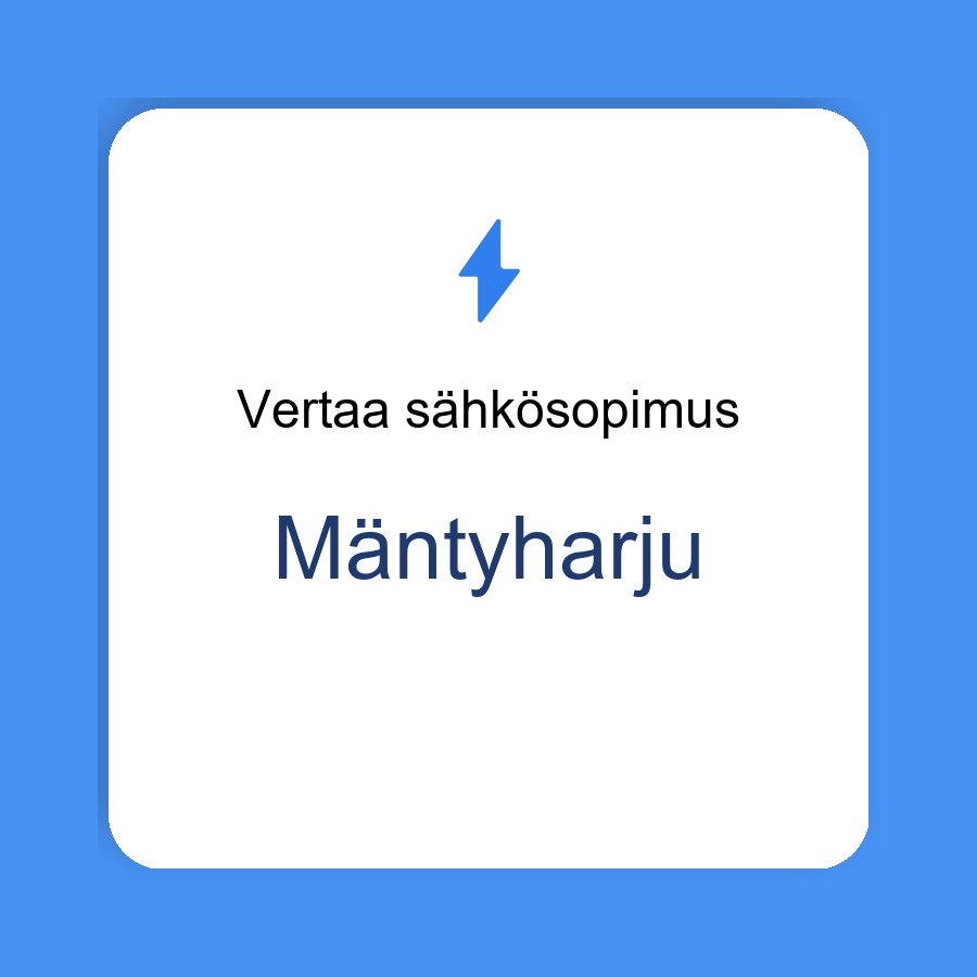 sähkösopimus Mäntyharju