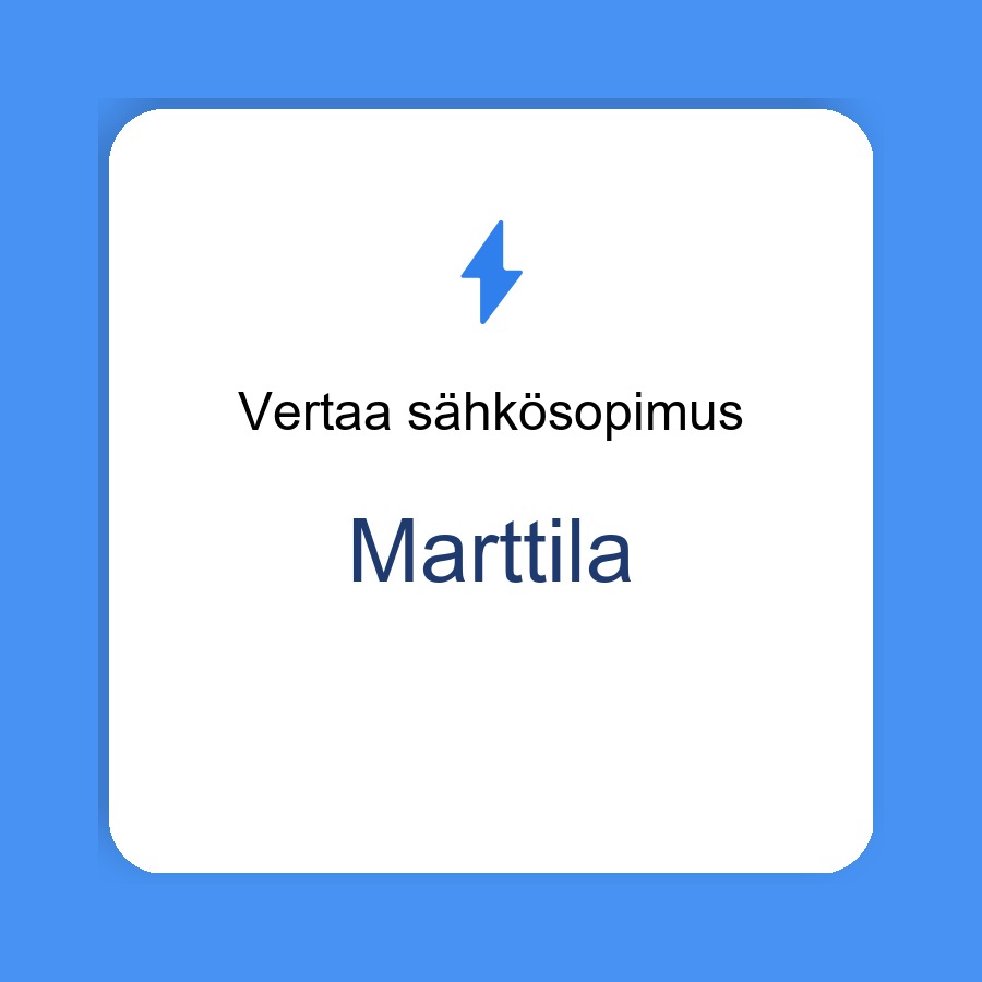 sähkösopimus Marttila