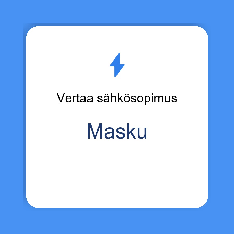 sähkösopimus Masku