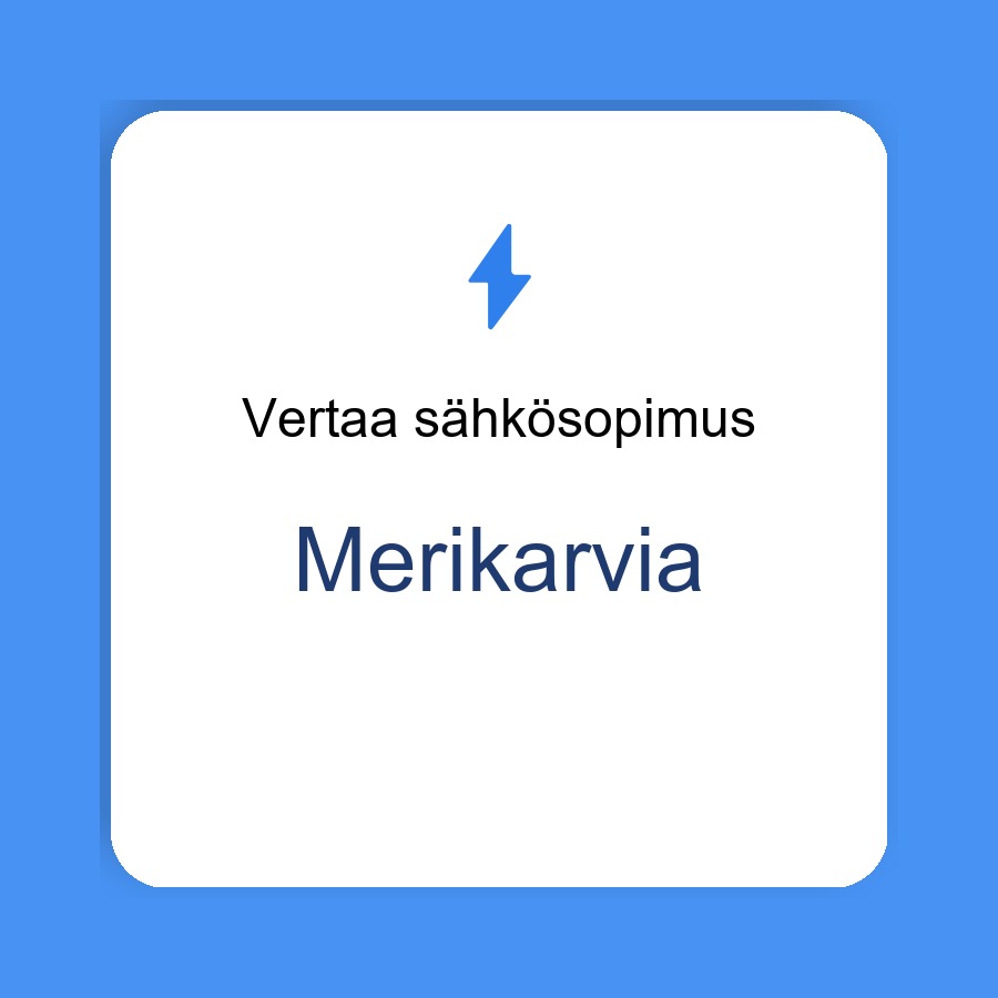 sähkösopimus Merikarvia