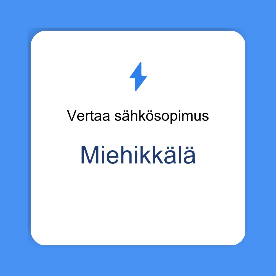 sähkösopimus Miehikkälä