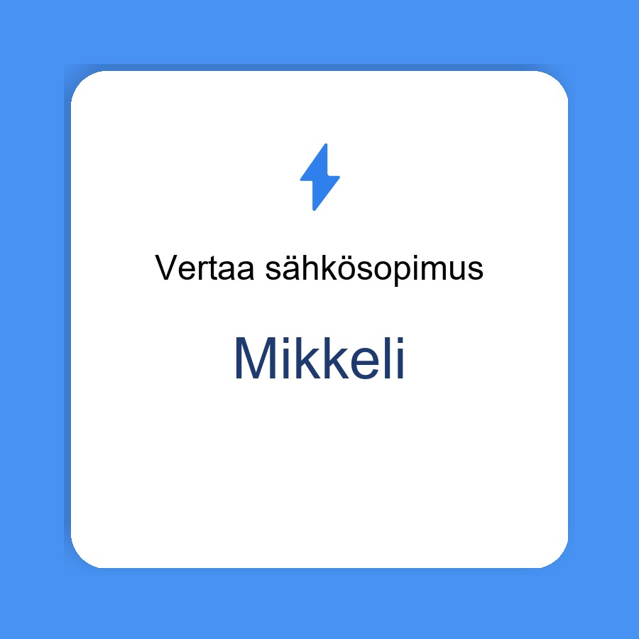 sähkösopimus Mikkeli