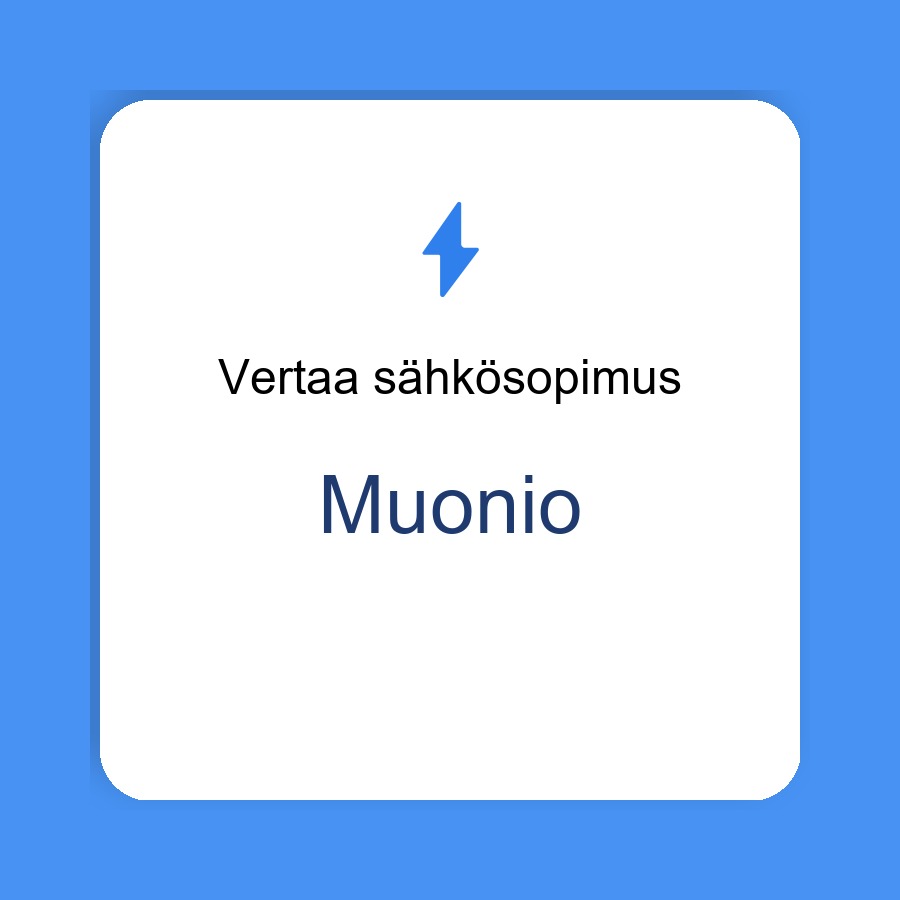 sähkösopimus Muonio