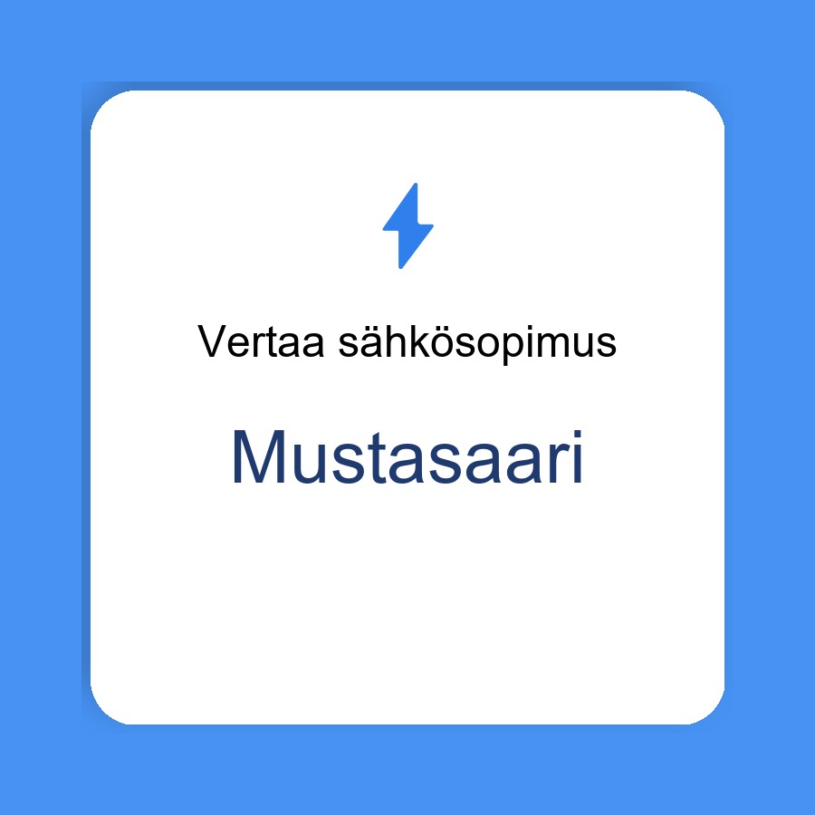 sähkösopimus Mustasaari