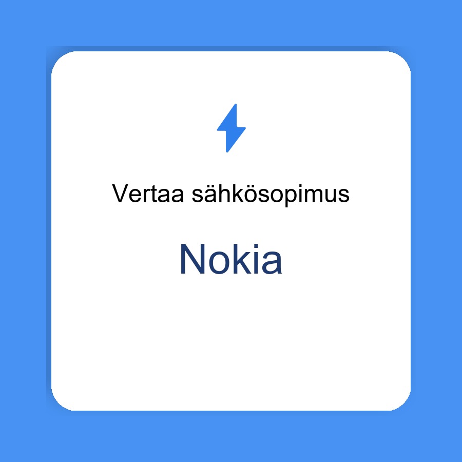 sähkösopimus Nokia