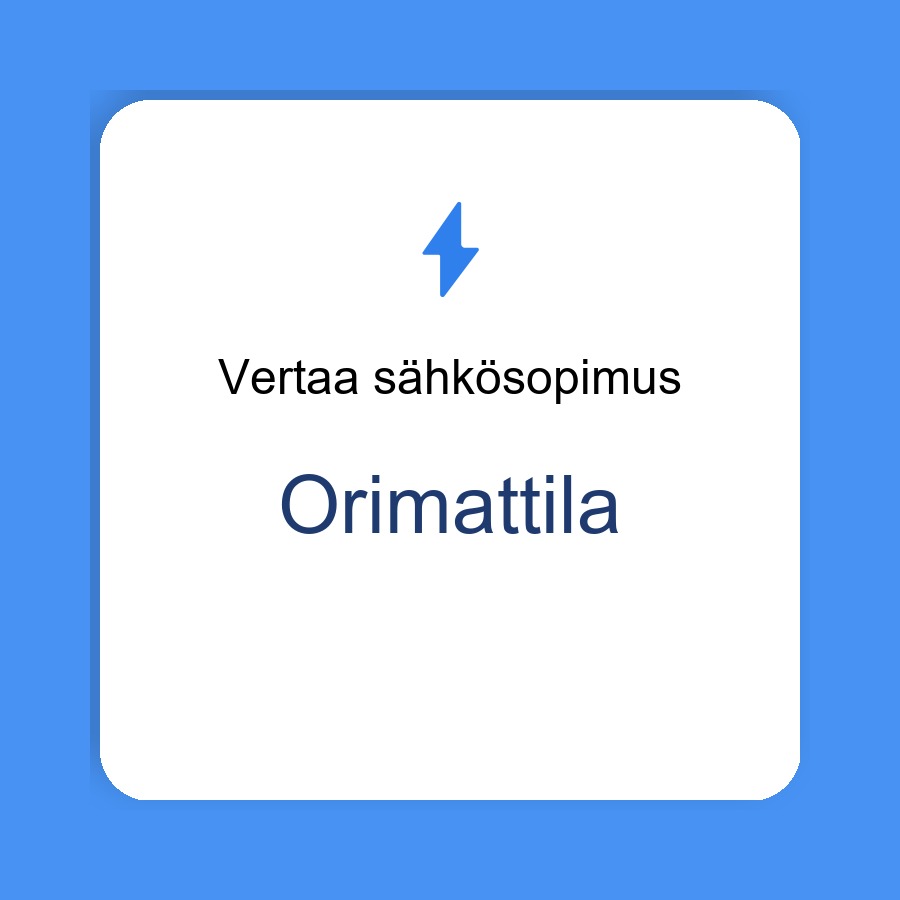 sähkösopimus Orimattila