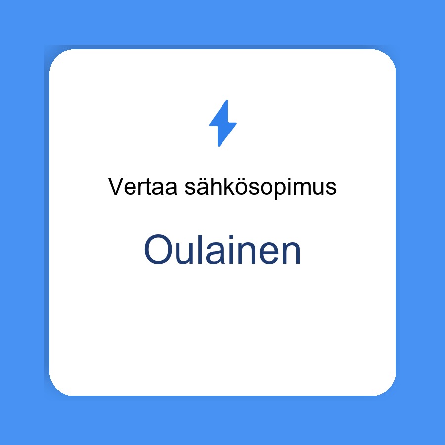 sähkösopimus Oulainen