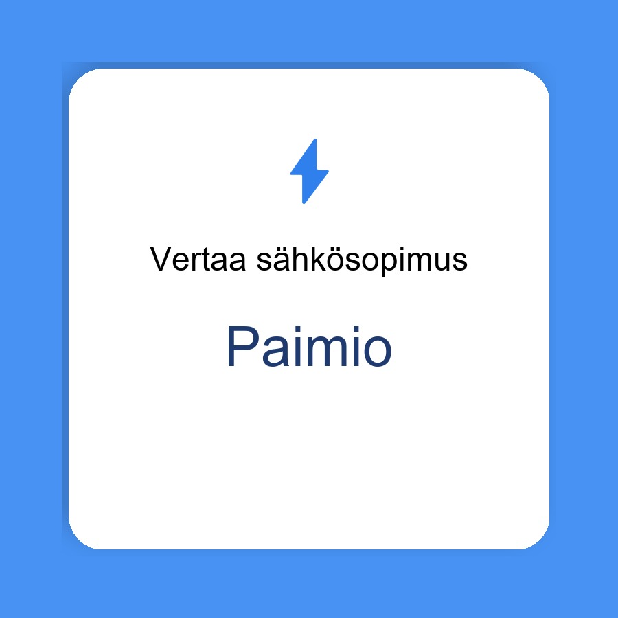 sähkösopimus Paimio