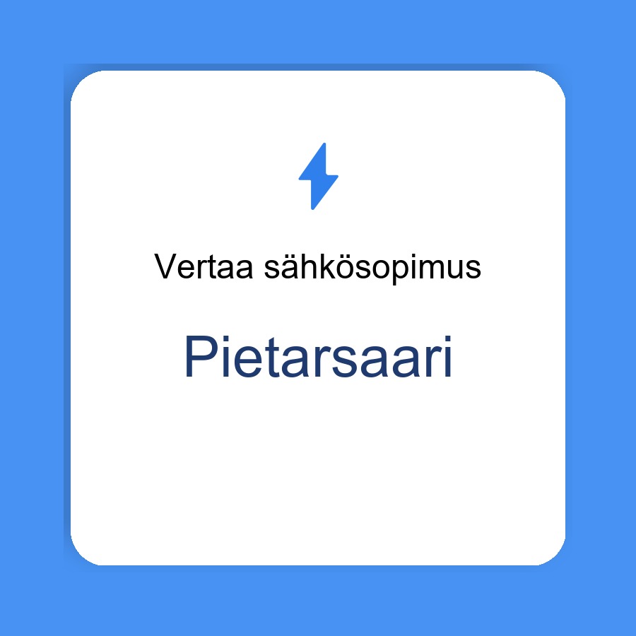 sähkösopimus Pietarsaari