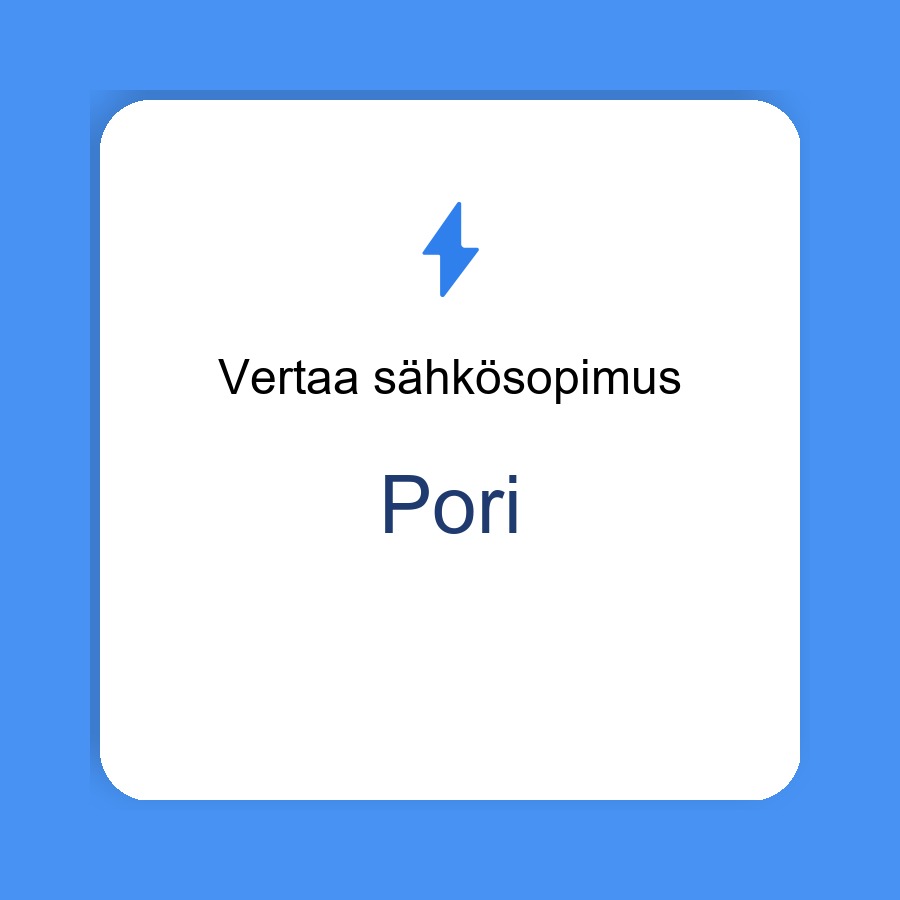 sähkösopimus Pori