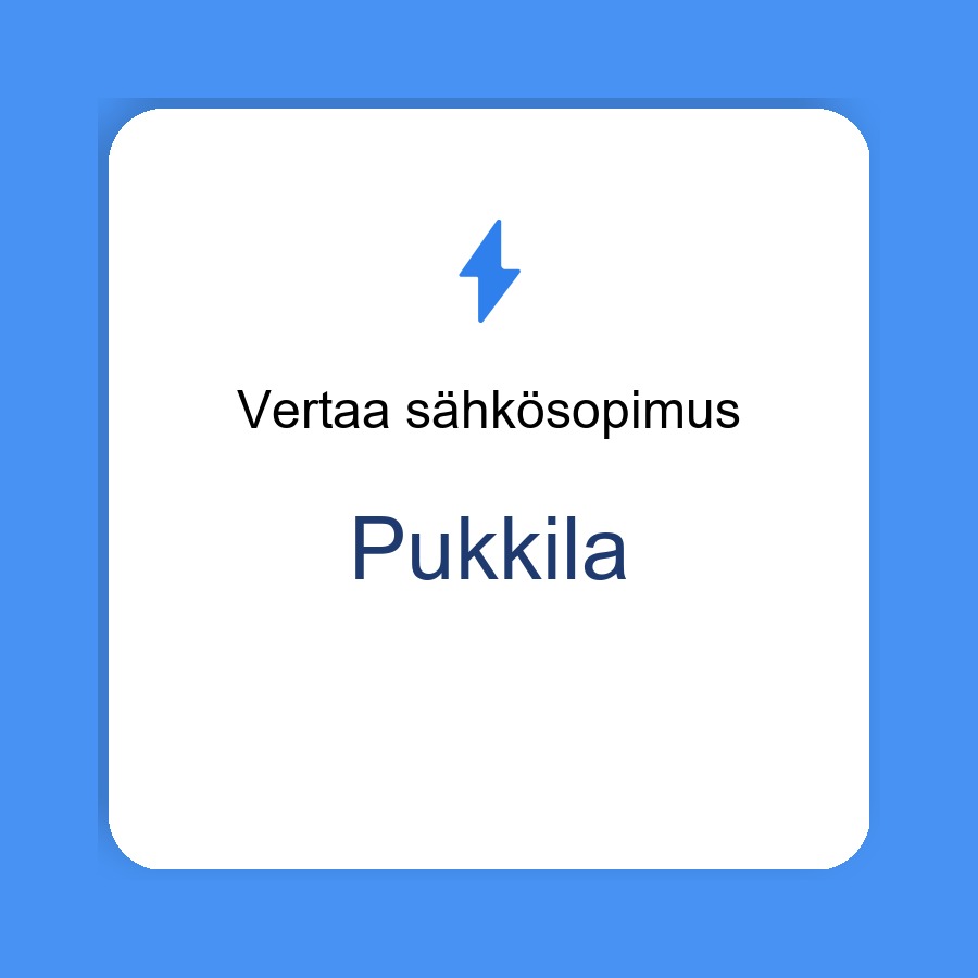 sähkösopimus Pukkila