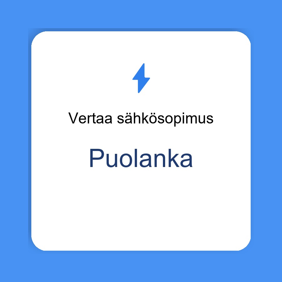 sähkösopimus Puolanka