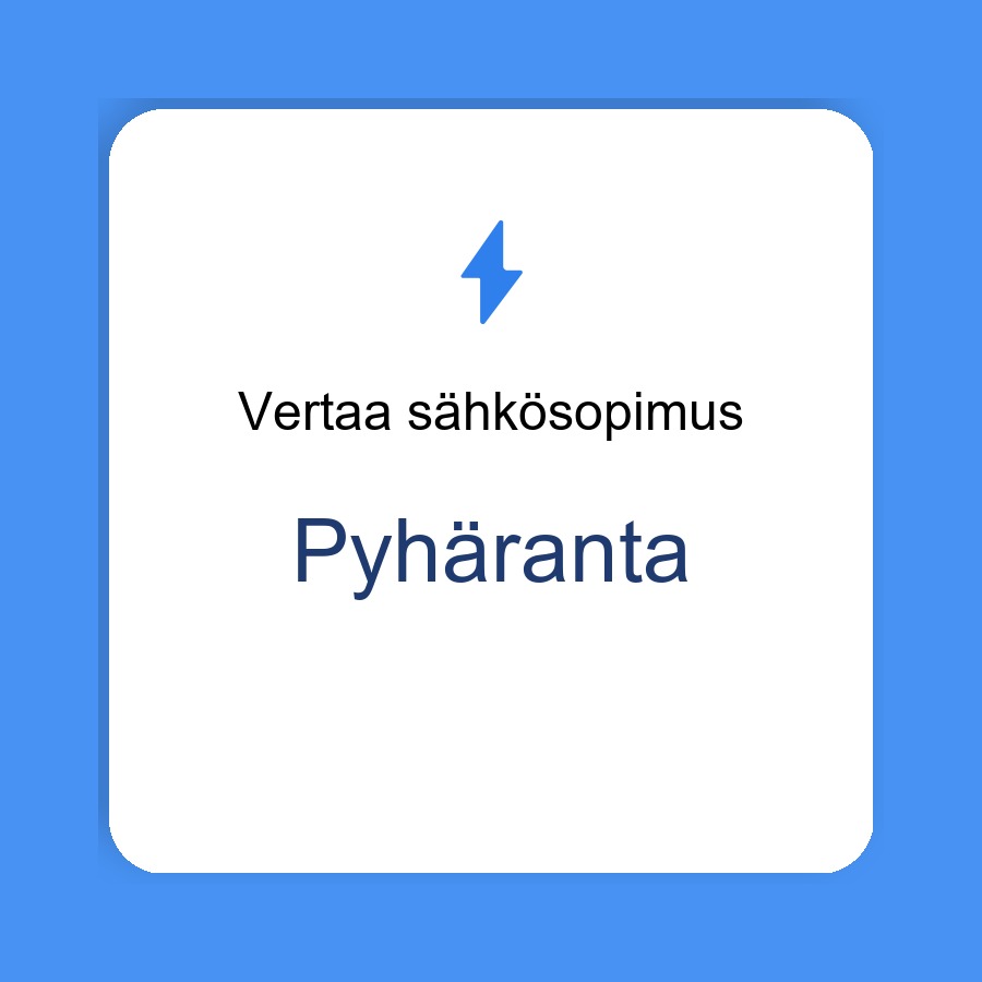 sähkösopimus Pyhäranta